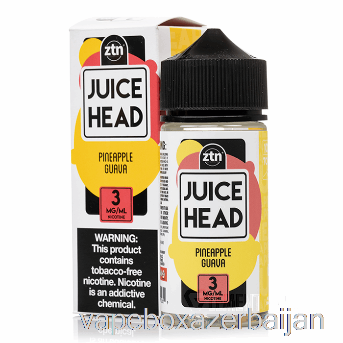 Vape Azerbaijan Pineapple Guava - Juice Head - 100mL 0mg